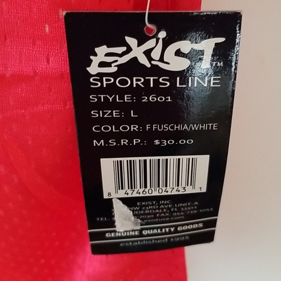 Exist Sport Line Tank Shirt Wicking NEW - Picture 3 of 6